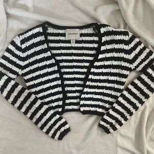Industry Striped Knit Cardigan